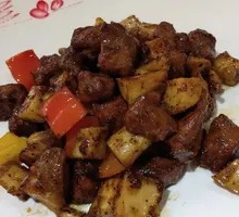 Black Pepper Beef Strips