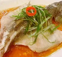 Steamed Sea Bass