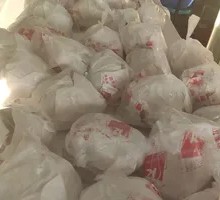 Spicy Chicken Leg Burger with Homemade Milk Tea