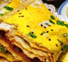 Green Bean and Egg with Single Fruit