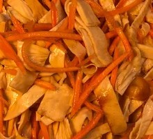 Sour Stir-fried Tofu Skin