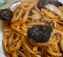 Wood Ear Egg Noodles Stir-Fry