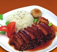Preserved Vegetable Braised Pork Rice