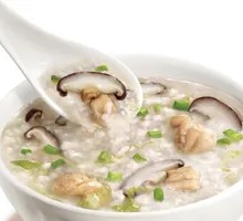Chicken and Mushroom Congee