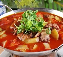 Stewed Donkey Meat in Pot