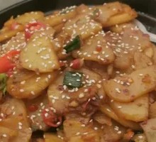 Grilled Potato Slices