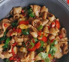 Spicy Pork Intestines Stir-fry