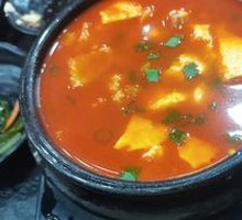 Seafood Tofu Soup with Rice