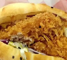 Spicy Chicken Leg Burger