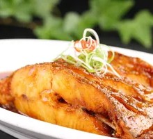 Braised Butterfly Fish Body