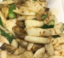 Okra and Yam Stir-fry