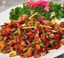 Spicy Chicken with Chili