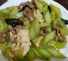 Cucumber and Pork Slices