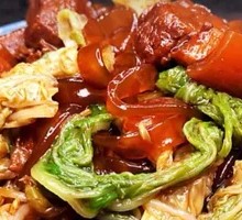 Pork Stewed with Chinese Cabbage and Tofu