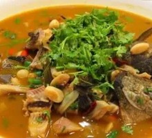 Braised Radish with Dried Fish