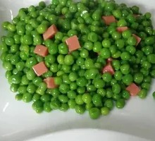 Ham and Pea Stir-fry