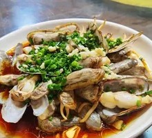 Scallion Oil Clams