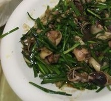 Stir-fried Eel with Leeks