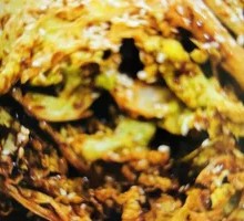 Peanut Sauce Cabbage