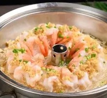 Steam Pot Shrimp with Vermicelli