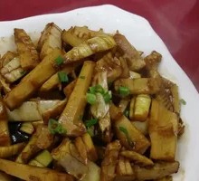 Stewed Bamboo Shoots in Oil