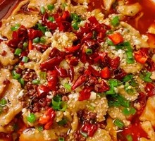 Sichuan Boiled Pork Slices