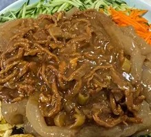 Shredded Chicken Salad Noodles