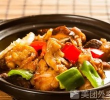 Stewed Chicken with Brown Sauce