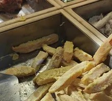 Crispy Sweet Potato with Ganmei Powder