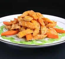 Duck Egg Yolk Stewed Pumpkin