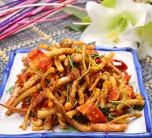 Stir-Fried Squid Rings