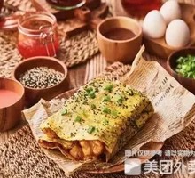 Black Rice Mixed Grain Pancake