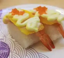 Mango Shrimp Sushi