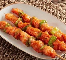 Pepper-flavored Chicken Skewers