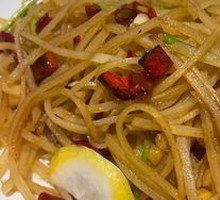 Lemon Spicy Potato Shreds