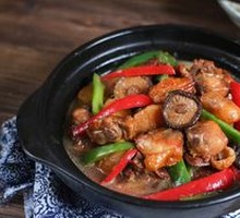 Stewed Chicken with Brown Sauce