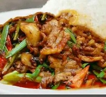 川香回锅肉盖饭