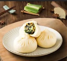 韭菜素三鲜包