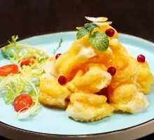 Mom's Mustard Shrimp Balls