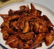 Braised Bamboo Shoots in Oil