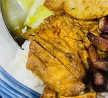 Honey-glazed BBQ Pork Rice