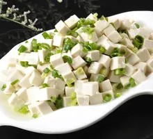 Tofu with Green Onion