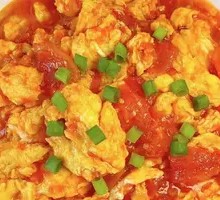 Scrambled Eggs with Tomatoes