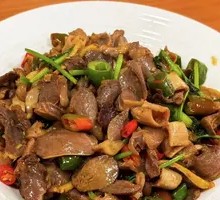 Stir-Fried Chicken Gizzards