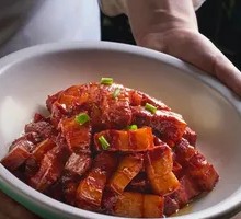 Honey Glazed Braised Pork Belly