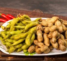 Peanut and Edamame