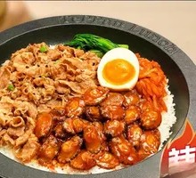 Spicy Abalone Beef Rice