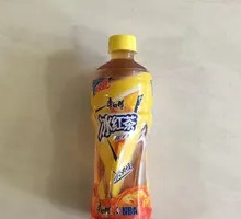 Bear Drinking Peach Black Tea Juice