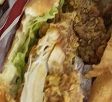 Spicy Chicken Leg Burger