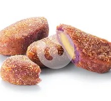 Purple Sweet Potato and Pea Pie